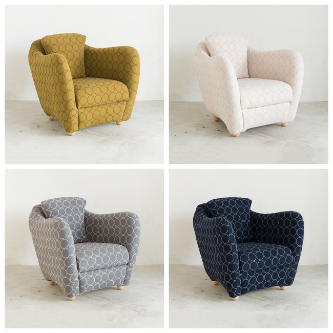 大人気100%新品idee イデー　MINI MILLER ARM CHAIR Navy 1人掛けソファ