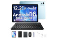 【楽天お買い物マラソン 45%OFF＋5倍P】Android16×Gemini AI【POCKAM P12PLUS】12.2インチ大画面 タブレット、T7300、12000mAh 実質27900円