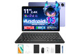 【楽天お買い物マラソン限定50％OFF】上品なパープルカラーの11インチAIタブレット「POCKAM P11PRO」が19,950円！豪華6点セットも付属
