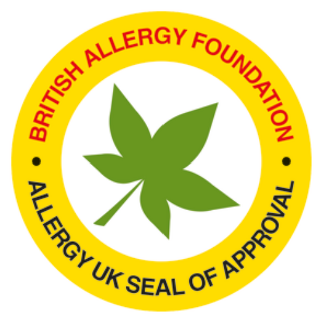 英国アレルギー協会認証マーク