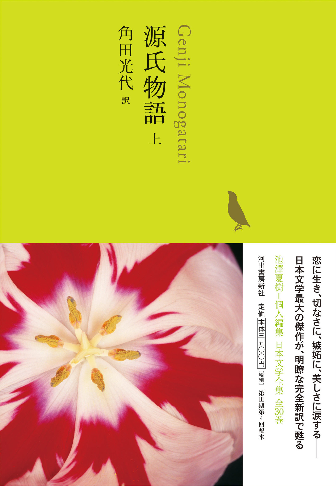 角田光代訳 源氏物語 ついに誕生 生き生きとした会話が魅力の読みやすく美しい現代語訳 河出書房新社のプレスリリース