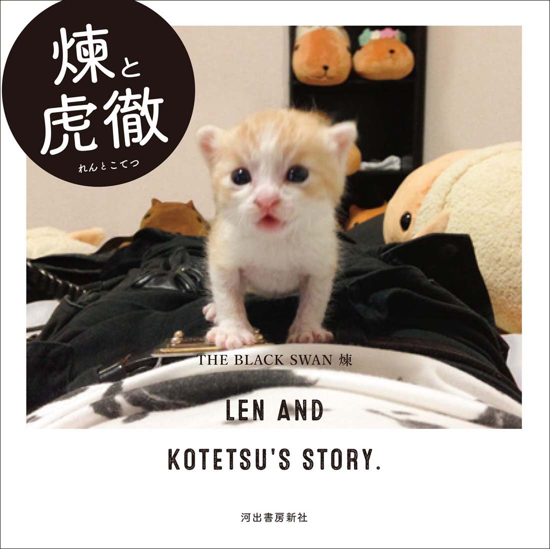 日本中で見守られている 生まれたての赤ちゃん猫とヴィジュアル系バンドマン 奇跡のコンビの物語が写真集に 河出書房新社のプレスリリース