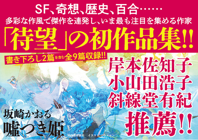 坂崎かおる『嘘つき姫』　河出書房新社