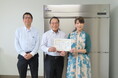 冷蔵・冷凍庫贈呈式について