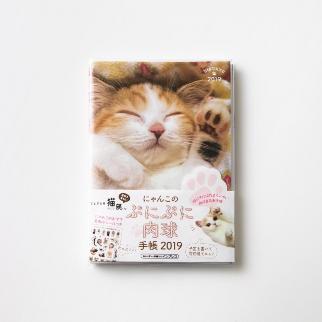 猫好き悶絶 にゃんこのぷにぷに肉球手帳19 が フェリシモ猫部 から新登場 株式会社フェリシモのプレスリリース