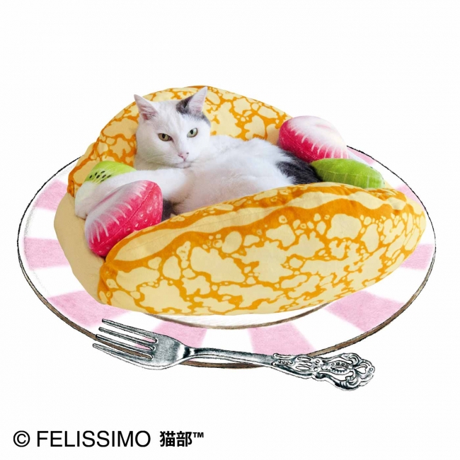 パシャリでみんにゃに自慢 猫用スイーツ布団 が フェリシモ猫部 から新登場 株式会社フェリシモのプレスリリース