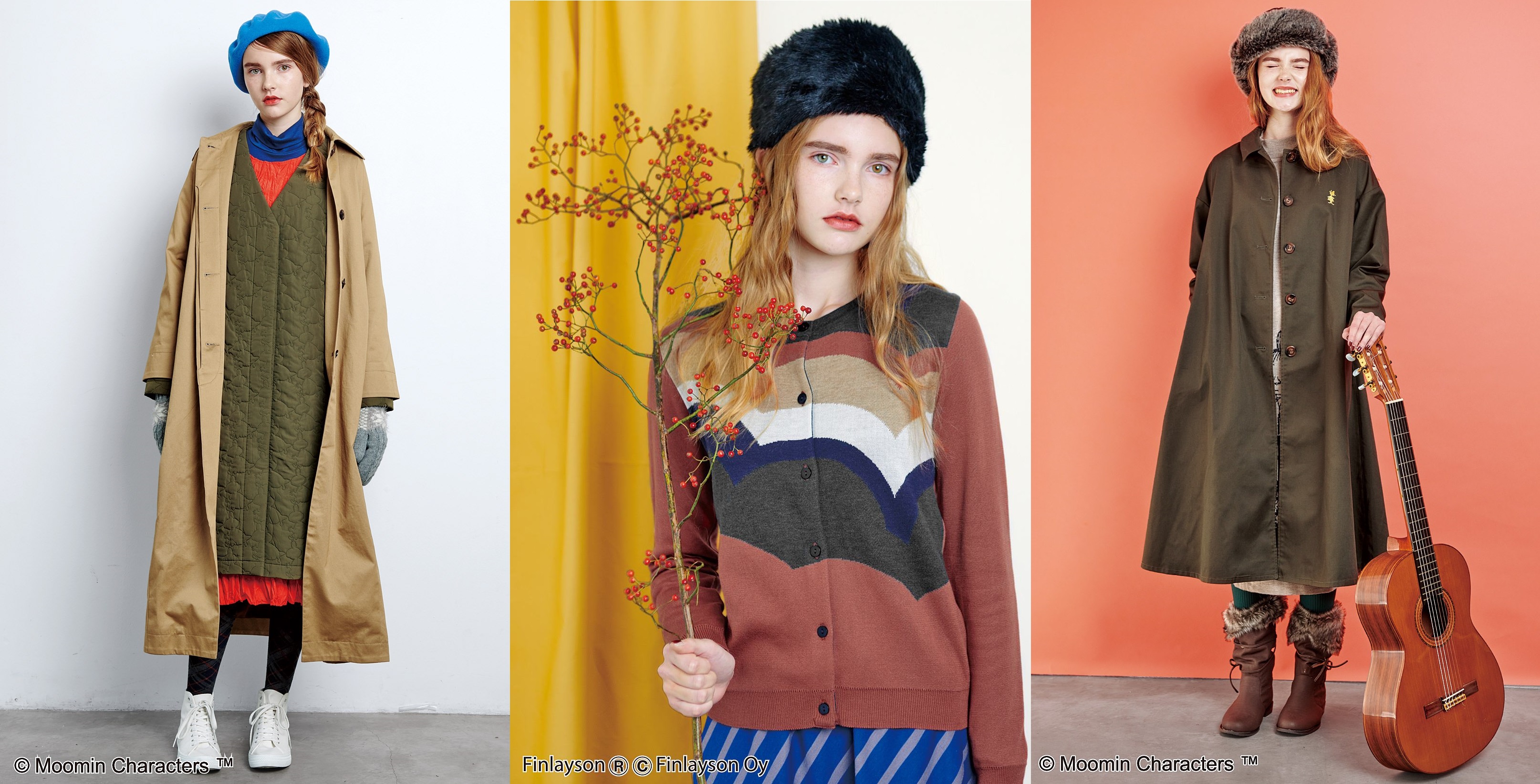 シロップ Meetsフィンランド 北欧ブランド Finlayson フィンレイソン Moomin ムーミン の早春の新作アイテムが登場 ファッションブランド シロップ がウェブ販売中 株式会社フェリシモのプレスリリース