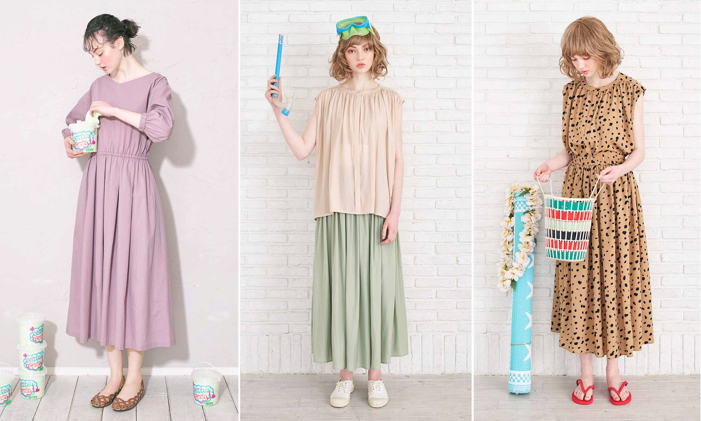 ファッションブランド「シロップ．」が2020年夏アイテムを公開、新作をウェブ販売中
