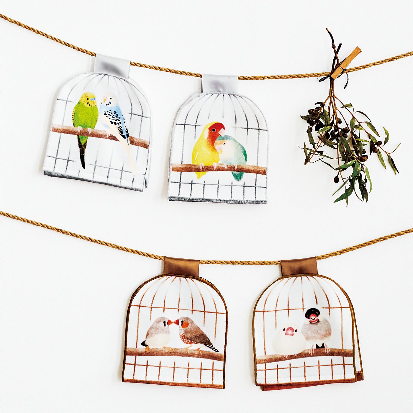 You More 小鳥部 タオル掛けに住む小鳥と暮らす 鳥かごのフェイスタオル がフェリシモ You More から誕生 株式会社フェリシモのプレスリリース