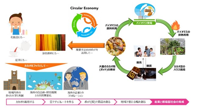 地域経済循環と共創ネットワークの拡大のイメージ