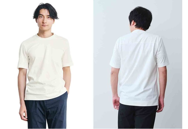 1枚で着てもサマになるTシャツ。夏の定番として持っていたい