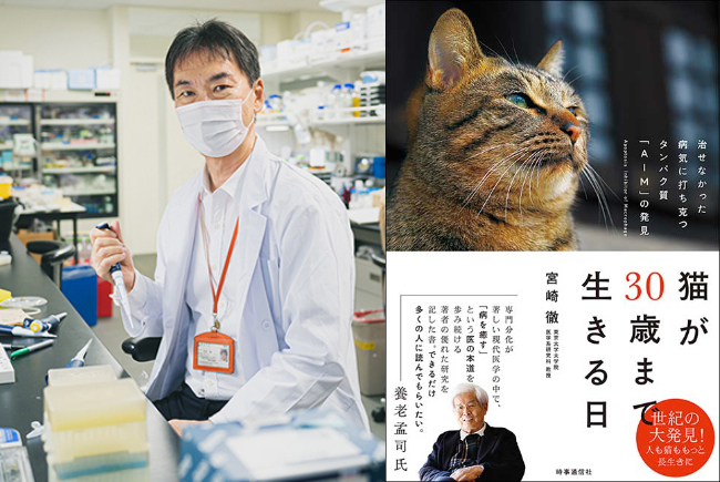 写真：あさのますみ　　　　　　　　　　　　　　　　　　　　著書：『猫が30歳まで生きる日』（時事通信社）