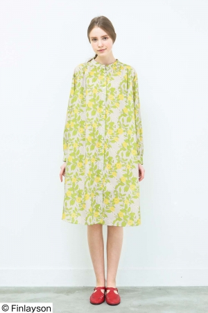 Finlayson　ふんわり軽やかシャツワンピース〈トゥワミ〉 1枚 ¥6,300（+8% ¥6,804)