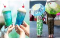 「クリームソーダの傘」と写真撮影が楽しめるイベントが静岡県法多山尊永寺で開催