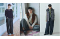 フェリシモ「MEDE19F［メデ・ジュウキュウ］」から、スーツライクな「ストライプワイドパンツ」やリバーシブルの「フェイクファーベスト」など秋の新作アイテムが登場