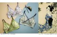 大正ロマンの芸術家・竹久夢二の美人画のような優美なシルエットをかなえる「竹久夢二のフラットブラ」がフェリシモから新登場