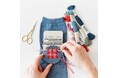 手づくりキットの「クチュリエ」はハンドメイドでサステナビリティに注目。大切な衣服をリメイクできるオリジナル織り物キット『ダーニングを楽しむ ウィービングサンプラー』を新発売