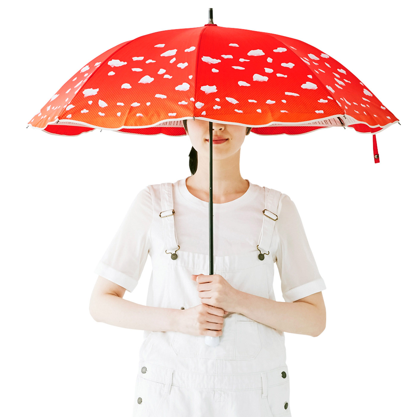 ひらけばキノコになれる……「晴雨兼用 ベニテングタケの傘」が 
