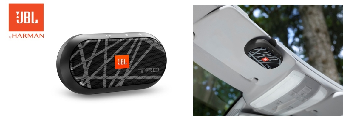 クルマ用Bluetoothスピーカー「JBL TRIP」に トヨタテクノクラフト“TRD 