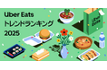 Uber Eats、初の年間ランキング「Uber Eats トレンドランキング2025」を公開