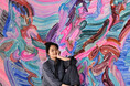 世界的に活躍するアーティスト 江上越さんによるアートセラピーを実施