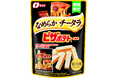 なとり×カルビーのコラボレーションフレーバーが新登場！「なめらか チータラ®」と「ピザポテト®」が出会った、新たなおいしさ！「なめらか チータラ® ピザポテト®の風味」