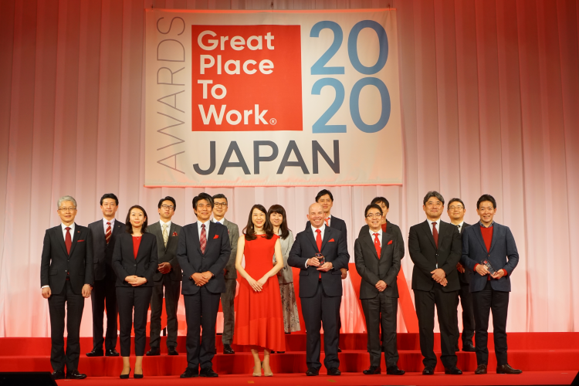 2020年版GPTW(R)「働きがいのある会社」　従業員1000名以上の部門で8位にランクイン　～2年連続3回目の選出～