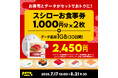 povo、「スシローお食事券」がセットのデータトッピングを期間限定提供