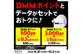 povo、「DMMポイント」とデータがセットになったトッピングを期間限定提供
