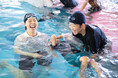 夏休み目前の海の日、一般公開に先立ち277人の支援で完成した「ウイテマテ」水難教育MVを子どもたちに初披露