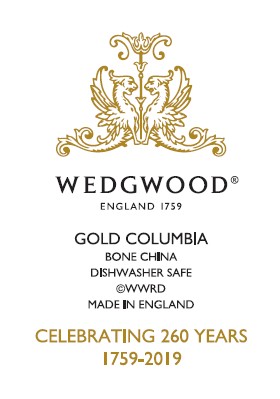 ウェッジウッド コロンビア ゴールド 260周年記念商品（数量限定）2019