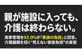 親が施設に入っても、介護は終わらない。実家管理を92.0%が「家族の負担」と回答