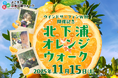 「北下浦オレンジウォーク」開催!!～～ウインドサーフィンW 杯開催を記念し、今年も実施します～～