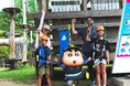 野原一家と一緒に「○○一家ファイヤー!」超お得!『クレヨンしんちゃんアドベンチャーパーク ファミリーセット券』