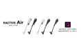 サイクロン式のコードレススティック掃除機「RACTIVE Air POWER」および「RACTIVE Air」計3機種を発売