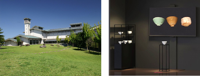 左:愛知県陶磁美術館 外観、右:展示会場(イメージ) 左:愛知県陶磁美術館 外観、右:展示会場(イメージ)