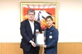 祝!2025ワールドカップ2大会制覇!パラクライミングの濱ノ上文哉選手が板橋区長を表敬訪問!