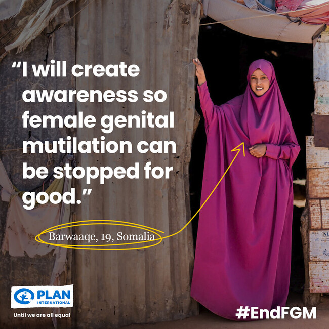 FGM根絶には啓発活動が重要