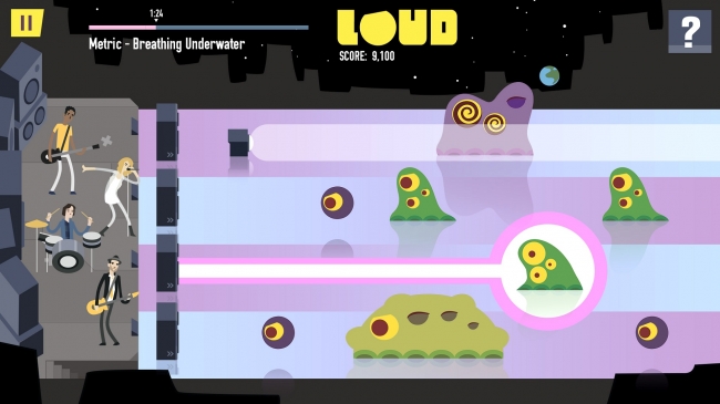 リズムアクションゲーム Loud On Planet X ラウドオンプラネットエックス が7月14日より配信開始 クロスファンクション株式会社のプレスリリース