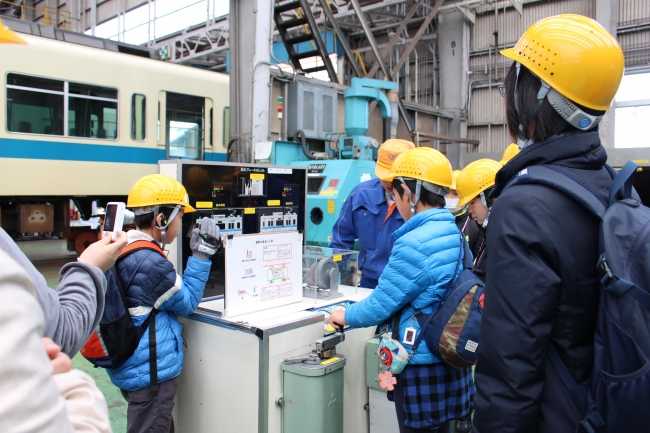 簡易運転台でのマスターコントローラー操作