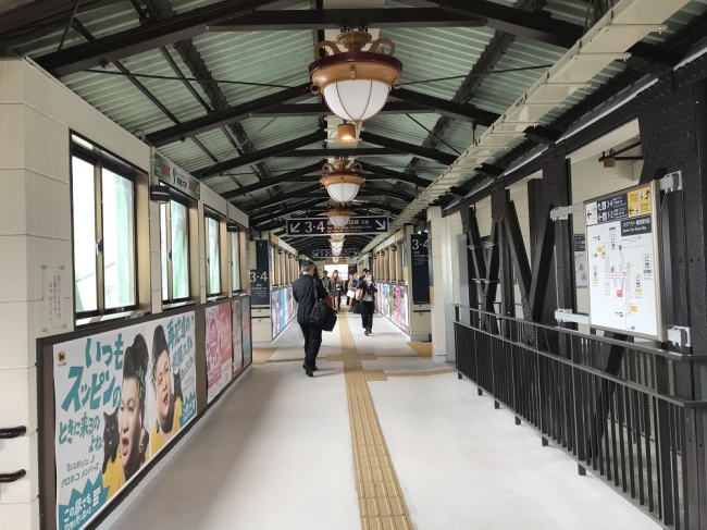 跨線橋部(施工後)