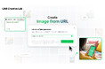 【LINE Creative Lab】URLを入力するだけで広告用画像を自動作成できる生成AIを利用した新機能「URL画像生成」を提供開始