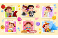 「LINE バブル2」、『ペコちゃん』とのコラボレーションを開始！