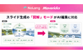 株式会社Mavericksは、動画生成AI「NoLang」のスライド生成機能「図解」モードをAI編集に対応。日本語の指示文だけで、ページ単位の修正と新しいページの追加が可能に