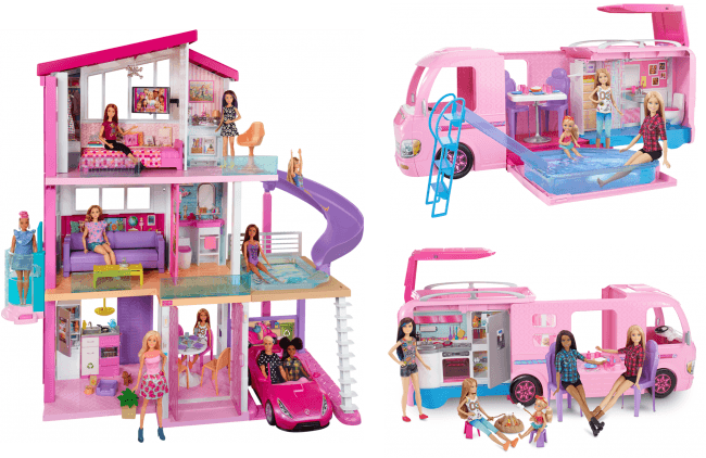 最前線の バービー Barbie ドールハウス ドリームハウス ライトとサウンドでたのしむ プールとエレベーターつきのおうち おもちゃ こども 子供  ハウス