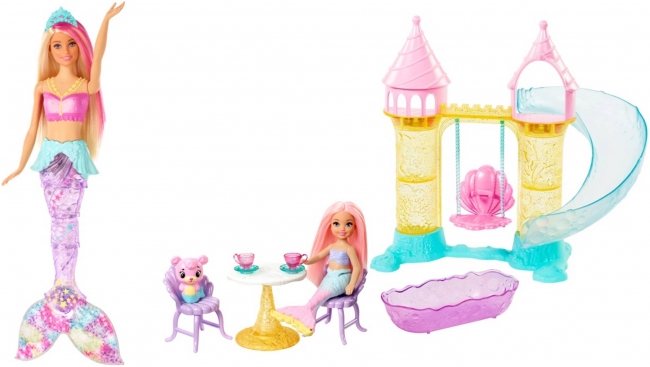 バービーと泳ごう キラキラマーメイド チェルシーのマーメイドプレイセット 2月下旬より発売 Mattel