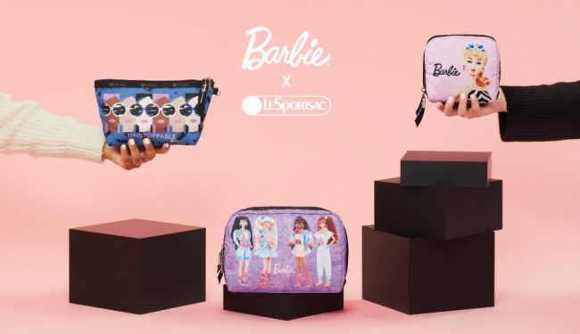歴代バービーモチーフのスペシャルアイテムが登場 Barbie バービー Lesportsac レスポートサック コラボレーションアイテム全23型 発売 インディー