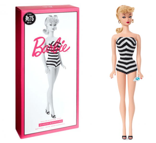 限定品】マテル75周年アニバーサリーバービー(Barbie) - その他