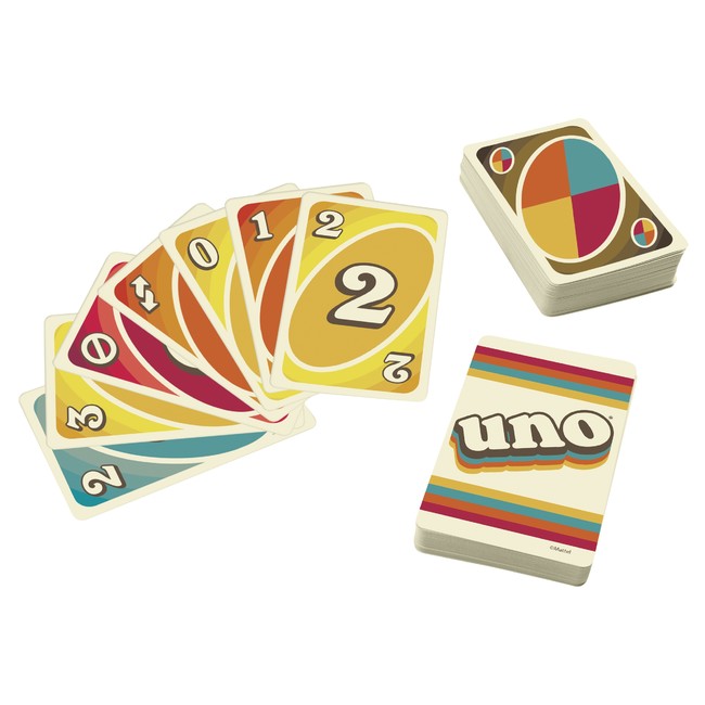 UNO(ウノ)誕生50周年を記念した限定エディション レトロなデザインが