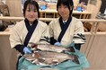 【特別育成】焼津水産高校の生徒が卵から育てたサーモンをお寿司にして地域の皆様にお届けします！淡水育ちでアニサキスの心配なし。こめ油を使ったエサで脂のり抜群＆クセの少ない味わいに！